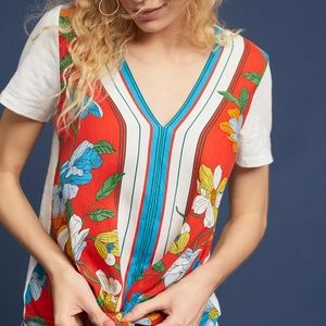 Anthropologie Floral Top in XXS